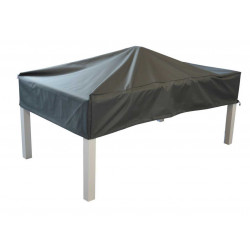 Housse de protection pour table - 160 x 100 cm - Grise - PROLOISIRS