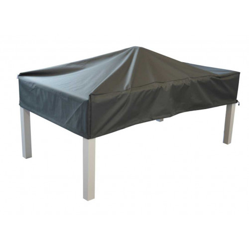 Housse de protection pour table - 160 x 100 cm - Grise - PROLOISIRS