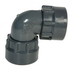 Coude union PVC - 1" Femelle x 1" Femelle - Dura
