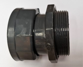 Manchon union PVC - 1 Mâle x 1 Femelle