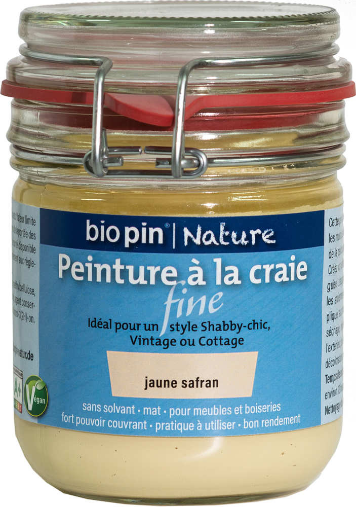 Peinture naturelle à la craie fine 0,325 L - Jaune safran