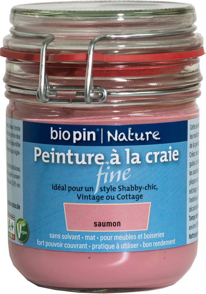 Peinture naturelle à la craie fine 0,325 L - Saumon