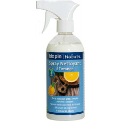 Spray nettoyant à l'orange 0,5 L - Prêt à l'emploi de marque Biopin Nature, référence: B5246400