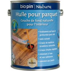 Huile pour parquet 2,5 L - Incolore - Biopin Nature