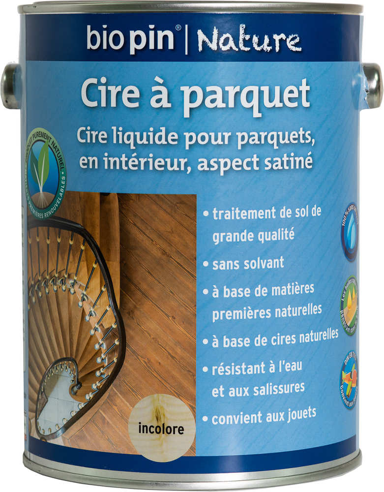 Cire à parquet 2,5 L - Incolore