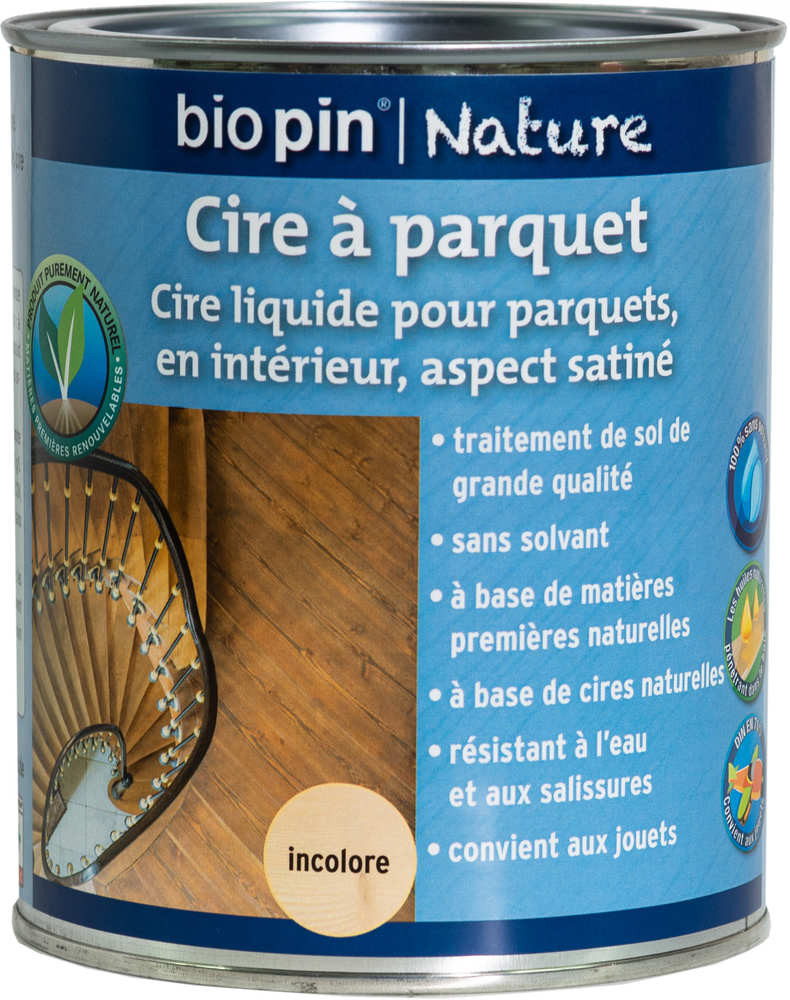 Cire à parquet 0,75 L - Incolore