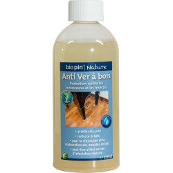 Anti Ver à bois 0,25 L - Incolore de marque Biopin Nature, référence: B5247500