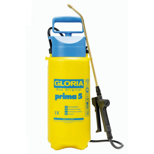 Pulvérisateur à pression Prima 5 lance en laiton - 5L - Gloria