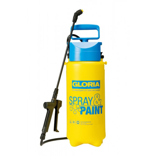 Pulvérisateur à pression Spray&Paint pour lasures et huiles - 5L - Gloria