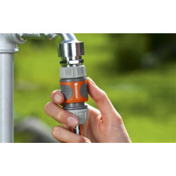 Raccord d'arrosage rapide pour tuyau Ø 19 mm - GARDENA