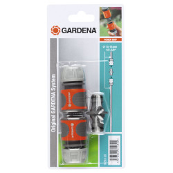 Nécessaire de connexion pour tuyau d'arrosage Ø 13 - 15 mm - GARDENA