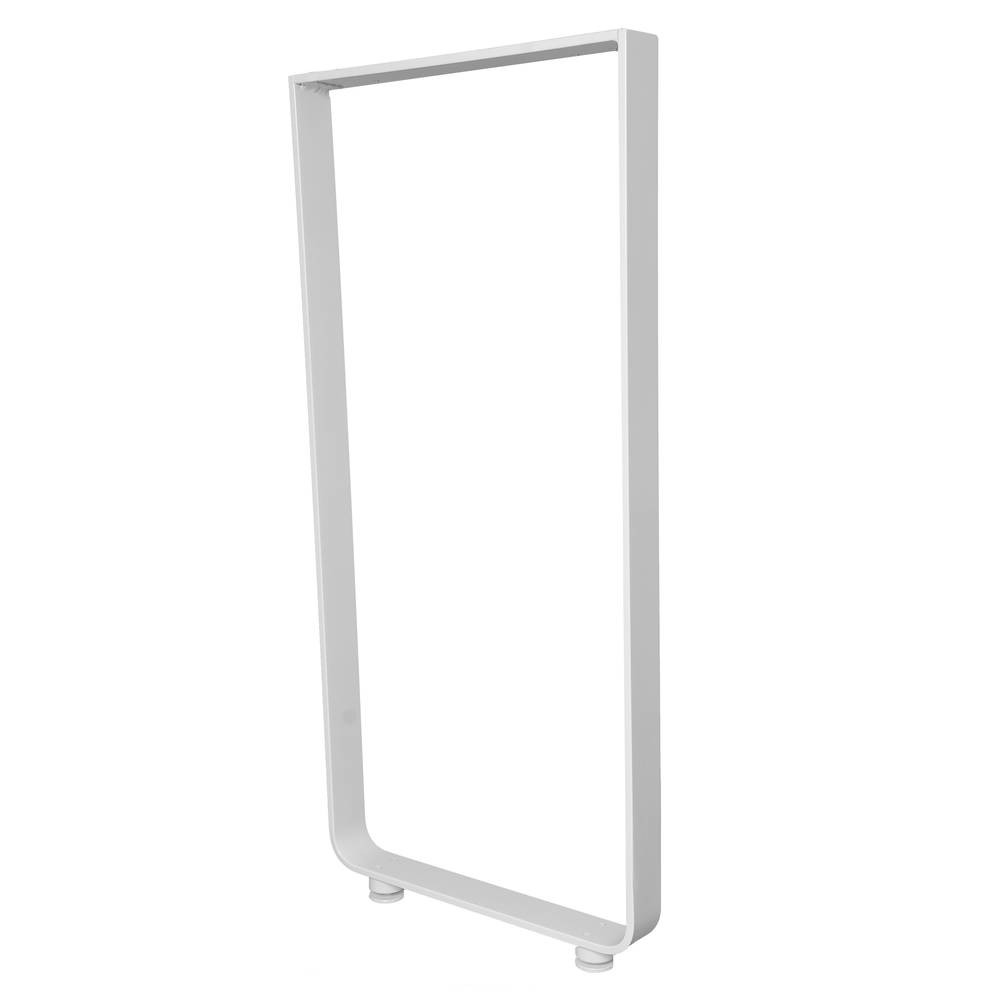 Jambage, Hauteur 85 à 86cm, largeur 40cm, Blanc