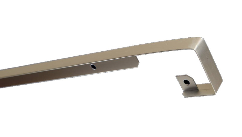 Profil de jonction Bord à Bord,Plan de travail 38mm, Forme 2 quarts de rond, de rayon 0 - 2 mm, Alu