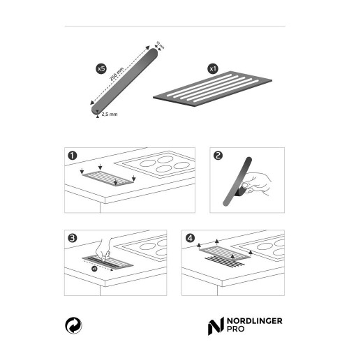 Top protect, Baguettes repose plat - Nordlinger