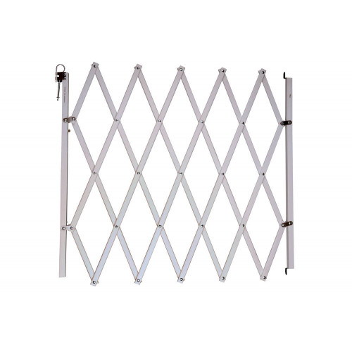 Barrière Stopfix, en bois, blanche, extensible à 110cm - Nordlinger