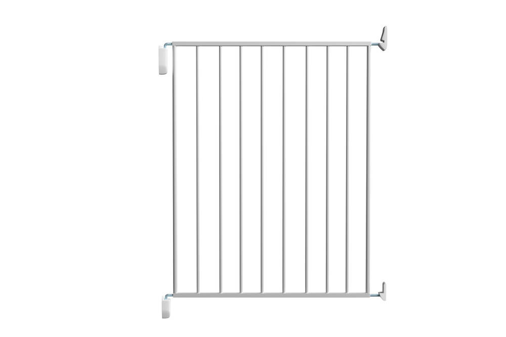 Barrière métal Rick, pivotante, simple cadre, 67-73cm, hauteur 73cm