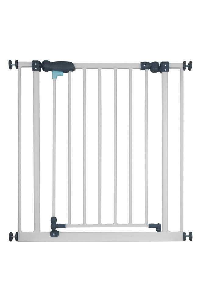 Barrière métal Cléo, portillon, à pression 73-81cm, hauteur 77cm