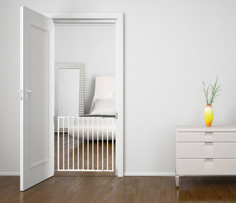 Barrière métal Léa, pivotante 64-113cm, hauteur 73cm