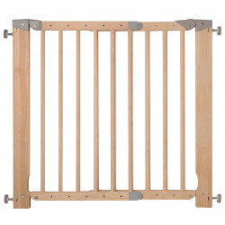 Barrière en bois, Olivia, à pression, amovible, 70-103cm, hauteur 77cm - Nordlinger