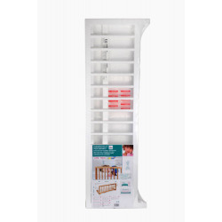 Barrière de lit 122cm - finition blanc - Nordlinger