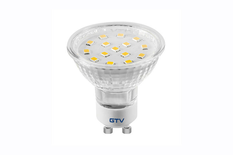 Ampoule LED GU10 - 4 W - 320 lumens - blanc chaud