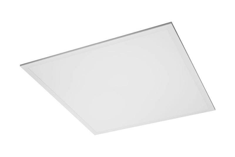 Dalle LED carrée blanche - 59,5 x 59,5 cm - 40 W - 4400 lumens - blanc - IP54