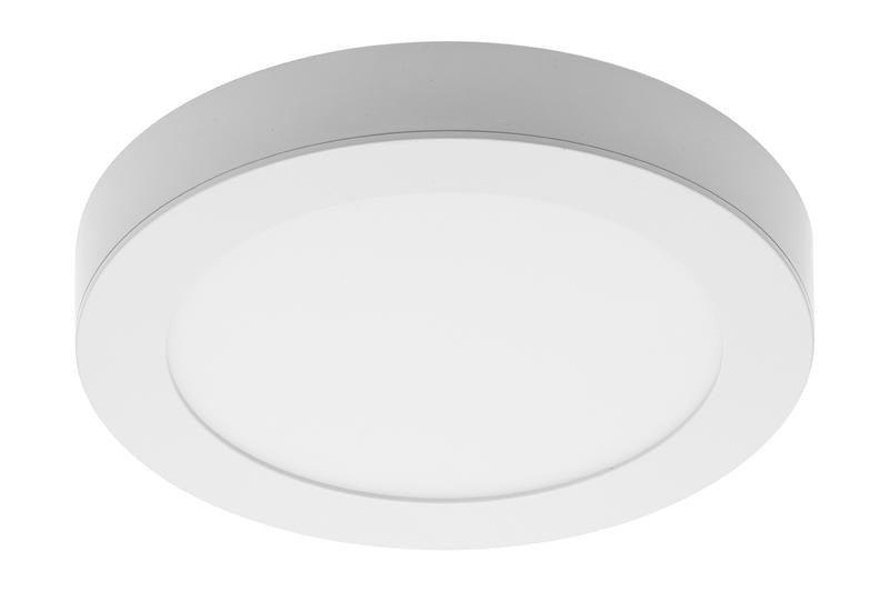 Plafonnier LED SAMBA rond - ø 11,5 cm - 645 lumens - IP 40