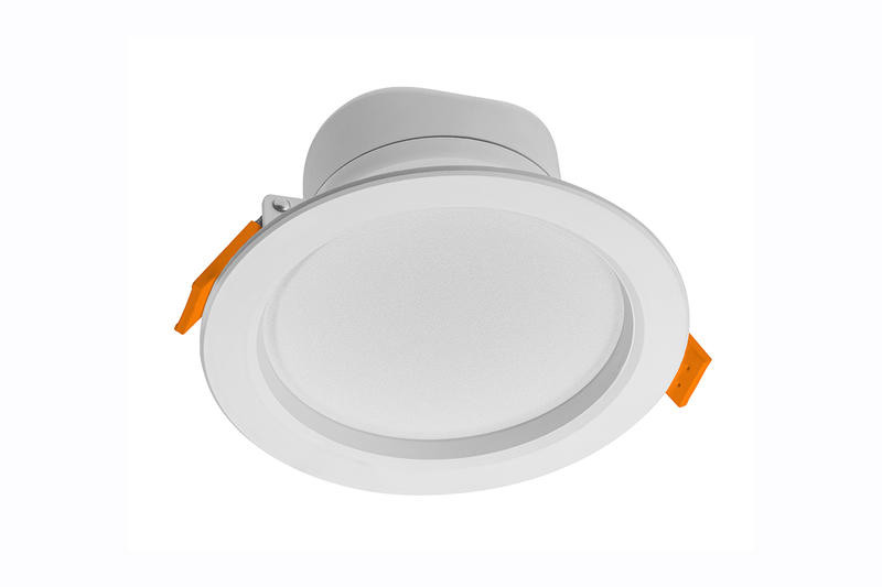 Luminaire LED TORONTO rond aluminium - encastrable - ø 11,3 cm -600 lumens - IP 40