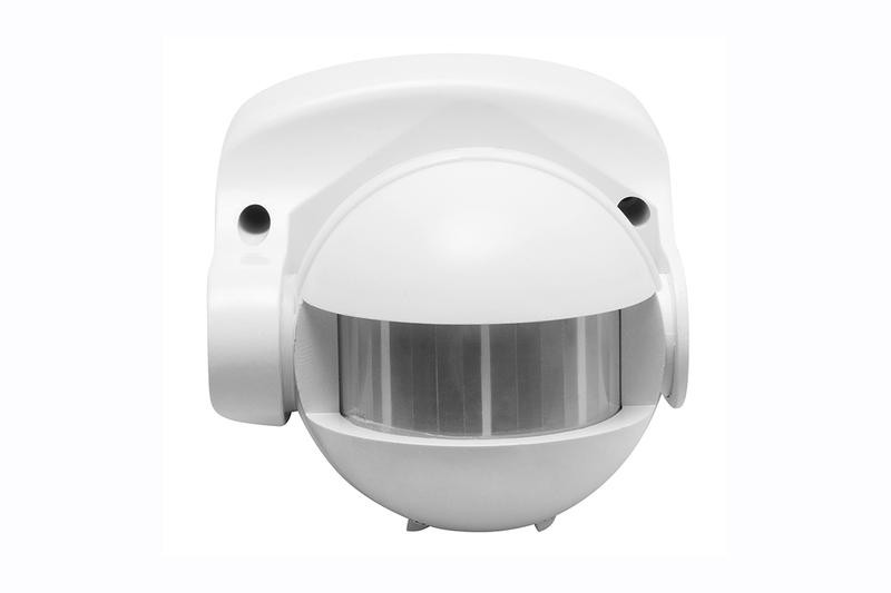 Détecteur de mouvement CR-1 blanc - plafond/murale - détection 10 m - 180° - IP 44