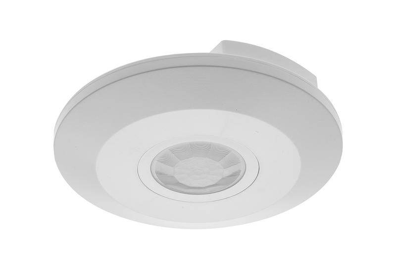 Détecteur de mouvement CR-3 blanc - plafond/murale - détection 6 m - 360° - IP 20