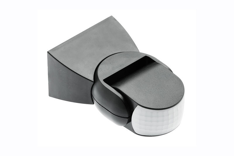 Détecteur de mouvement CR-9 noir - plafond/murale - détection 2-8 m - 360° - IP 20