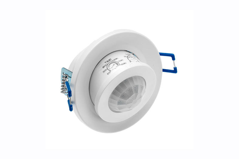 Détecteur de mouvement CR-15 - encastrable/plafond - détection 8 m - 360° - IP 20