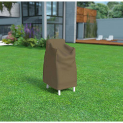 Housse de protection en polyester pour chaise empilées - 70 x 70 x 110 cm - 90 g/m2 de marque NORTENE , référence: J5302700