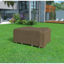 Housse de protection en polyester 225 x 145 x 90 cm - pour table rectangulaire + 4 chaises - 90g/m2 de marque NORTENE , référence: J5302900