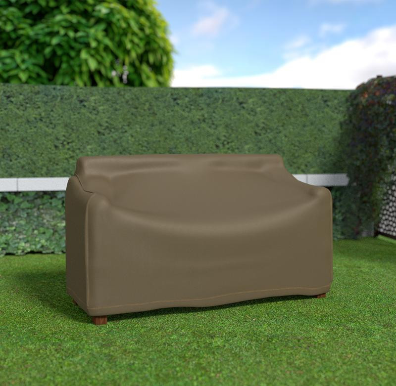 Housse de protection en polyester pour banc - 170 x 65 x 90 cm - 90 g/m2