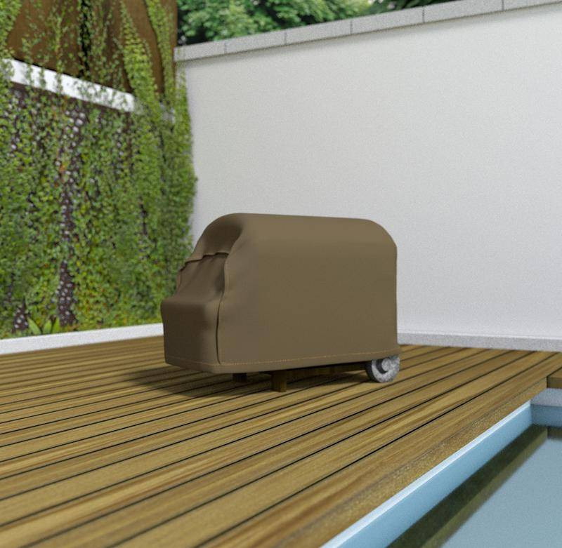 Housse de protection en polyester pour Barbecue - 70 x 130 x 70 cm - g/m2