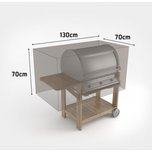 Housse de protection en polyester pour Barbecue - 70 x 130 x 70 cm - g/m2 - NORTENE 