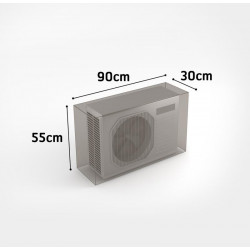 Housse de protection en polyester pour climatiseur - 90 x 30 x 55 cm - g/m2 - NORTENE 