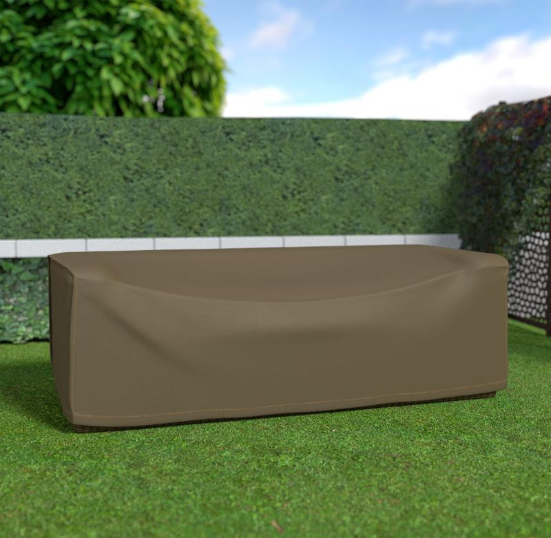 Housse de protection en polyester pour canapé 3 places - 230 x 100 x 70 cm - g/m2