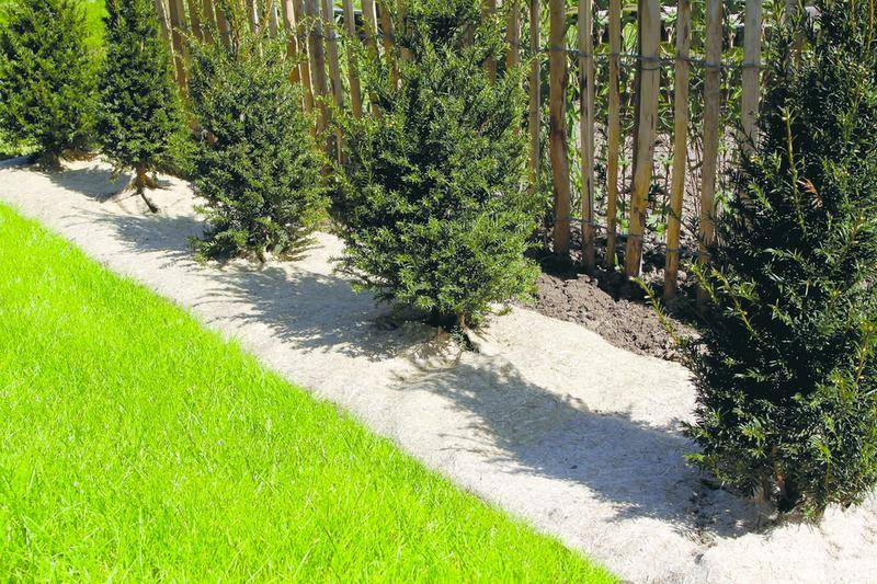 Paillage naturel 95 x 500 cm - pour jardin et potager 100% biodégradable - 750 g/m2