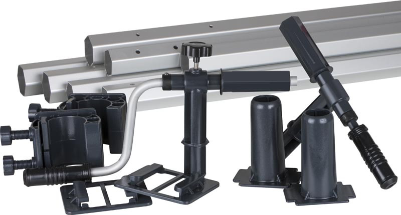 GRE - Enrouleur de bâche pour piscine hors-sol - Aluminium - Jusqu'à 5,8 m - Image 4