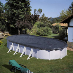 Bâche hiver 180g /m² pour piscine 5 x 3m - GRE POOLS