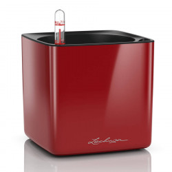 Cube Glossy  14 - 14x14x14 cm - Kit Complet, rouge scarlet ultra brillant - LECHUZA