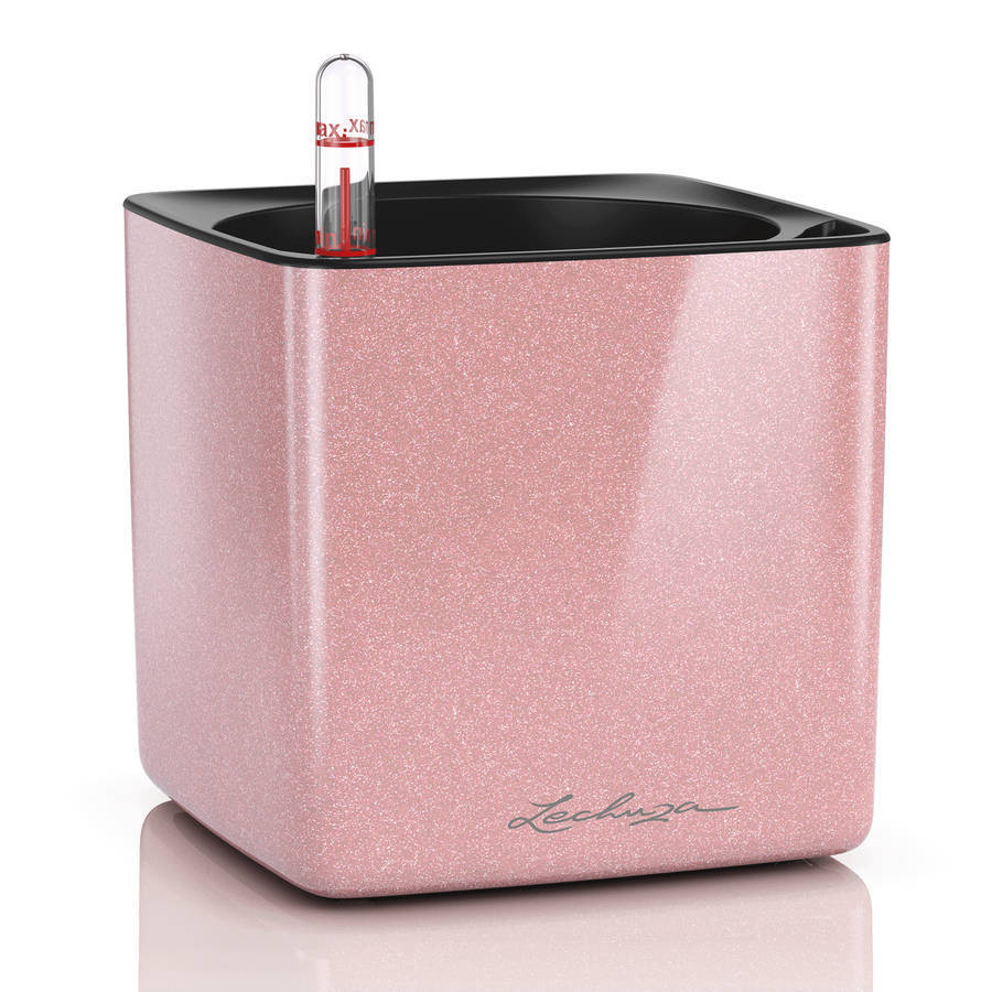 Cube Glossy 14 Kiss - 14x14x14 cm - Kit Complet, rose crème ultra brillant