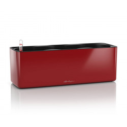 CUBE Glossy Triple - 40x14x14 cm - Kit Complet, rouge scarlet ultra brillant - LECHUZA