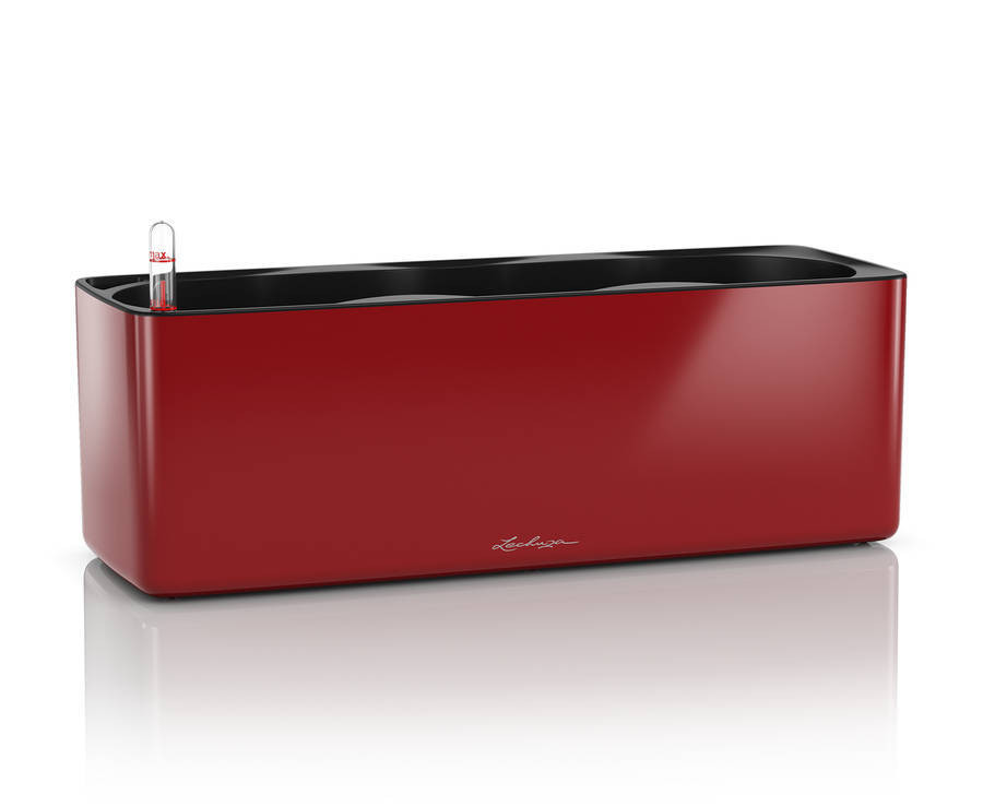 CUBE Glossy Triple - 40x14x14 cm - Kit Complet, rouge scarlet ultra brillant