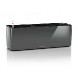 CUBE Glossy Triple - 40x14x14 cm - Kit Complet, anthracite ultra brillant de marque LECHUZA, référence: J5365200