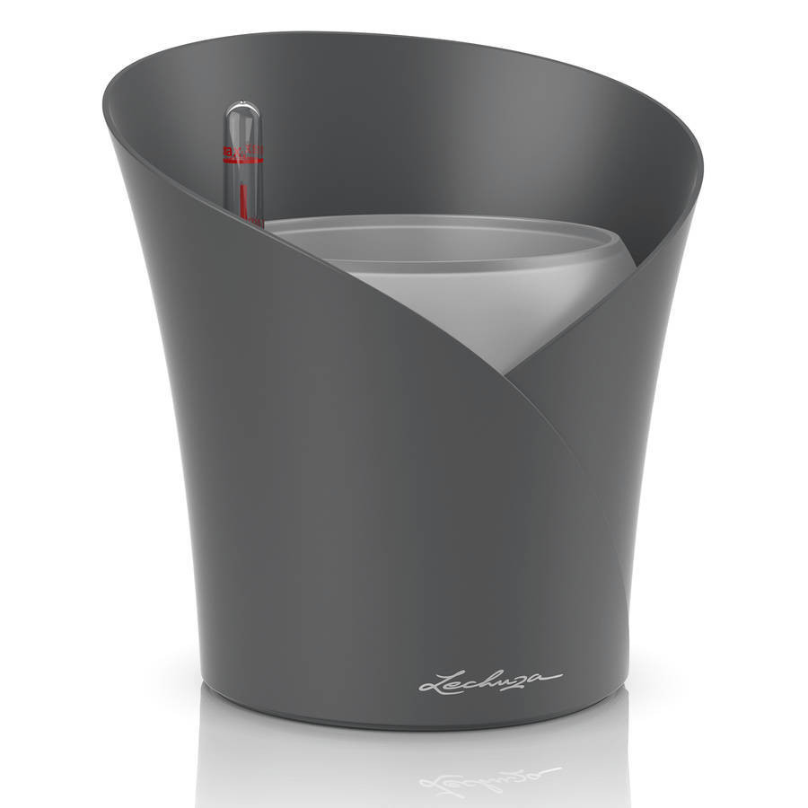 Orchidea - 18x18x20 cm - kit complet, gris ardoise mat