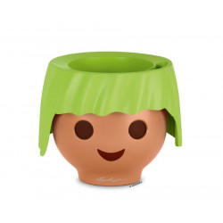 Pot OJO - Kit Complet, vert pomme  - 21 × 21 × 15,75 cm de marque LECHUZA, référence: J5366900