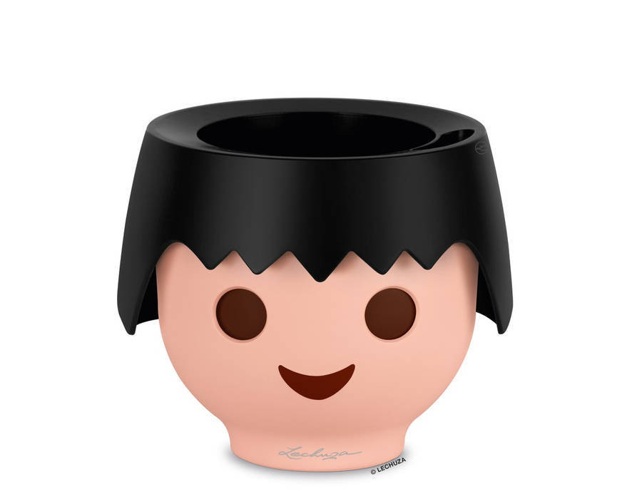 Pot OJO - Kit Complet, noir corbeau - 21 × 21 × 15,75 cm